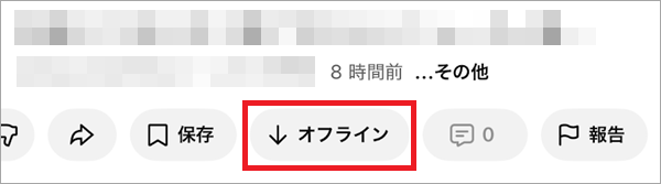動画を一時保存して再生する
