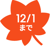 12/1まで