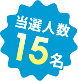 当選人数15名