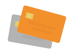 クレジットカードのイラスト