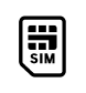 SIMカードのアイコン