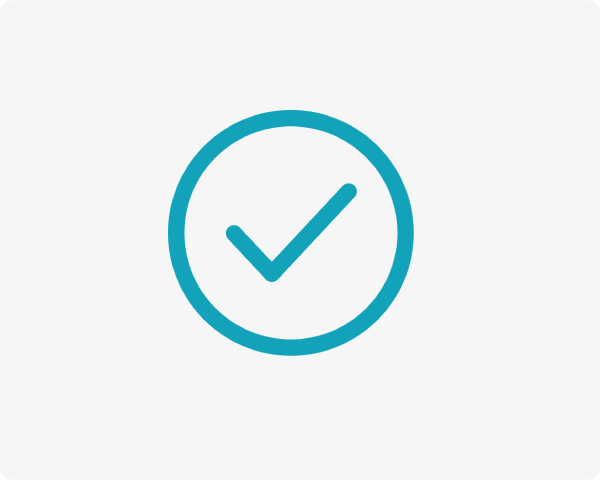 手続き完了のイメージ